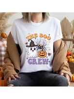 The Boo Crew Shirts Halloween Family Matching T-Shirts Family Halloween Party Tshirts Short Sleeve Clothes Fahion  T Shirts S įvairiaspalvis