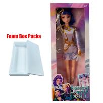 Naujas Anime Vinilinė Lėlė - 30CM K-Pop Demono Medžiotojai (Rumi/Mira/Zoey) - Gimtadienio dovana geltona