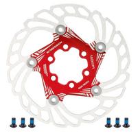 Mountain Bike Bicycle Brake Disc Floating Cooling Rotors 5 Stud 140mm Cycling Accessory Multi Color