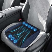 Automotive Front Seat Cooling Pad with USB Connection for Vehicles mėlyna