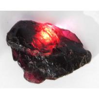 Natural Red Ruby 66ct Uncut Rough Certified Loose Gemstone 32 mm approx raudona