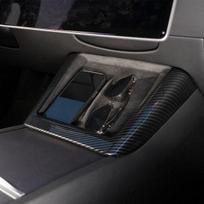 Tesla Model 3/Y Center Console Wireless Charging Decorative Strip Cover none nėra spalvos