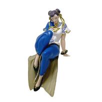 14cm Street Fighter 6 Anime Žaidimo Figūrėlė Chun-Li Ryu Veiksmo Figūrėlė Makaronų Kamštukas Figūrėlės Dekoracijos PVC Kolekcinis Modelis Žaislai