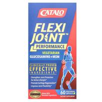 CATALO, FlexiJoint Performance, Gliukozaminas ir MSM, 60 vegetariškų kapsulių