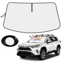 steering wheel sunshade Mozan Toyota RAV4 50 series sunshade for windshield RAV4 PHV MXAA50 AXAH50 type car sunshade UV protection sunshade sun