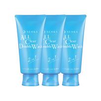Senka All Clear Double Wash 120g x 3