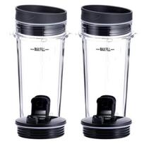 2 vnt 16 OZ puodelis su keturiais dangteliais, maišytuvo atsarginių dalių priedai, skirti Ninja BL660 BL770 BL740/QB3000/BL810 maišytuvui CHINA