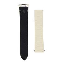 19/21mm Cartier Santos FKM laikrodžio apyrankė WSSA0010 WHSA0021/23 serija L/M dydis Greito atsegimo apyrankė Fluoro gumos pakeitimas M for 35.1mm dial&No Buckle chaki