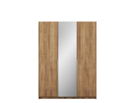 Spinta ADRK Alera III, aukso sp./artisan oak, 58 cm x 148 cm x 204 cm, su veidrodžiu