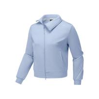 Skechers Basic Sports Series Warm Breathable Comfortable Versatile Fashionable Jacket Women jackets Xenon-Blue P425W070-0356 S