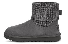 UGG Classic Solene Mini Cozy Stay Warm Outdoor Casual Gray Women's 1113463-CHRC 40