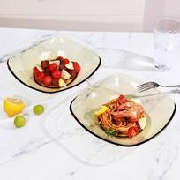 Zhi Shi Amber Glass Baking & Prep Dish Set