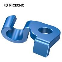 NICECNC Clutch Cable Bracket Holder For Yamaha Blaster 200 YFS200 1988-2006 YFS200SE Special Edition 2006 T6 aluminum ATV mėlyna