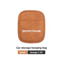 Car Center Console Side Paper Towel Key Storage Bag Pocket Organizer Bags For KIA Sportage Rio K5 K2 Optima Cerato Proceed Venga