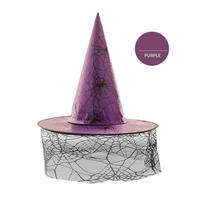 5pcs Halloween Witch Hat Magical Masquerade Carnival Costume School Performance Halloween Decoration Party Hat Wizard Men Women 1pc