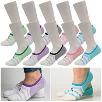 Arnold Palmer Non-slip Women's Cotton Socks 10 Pairs SL025 SL025_10 Pairs [Random Color]