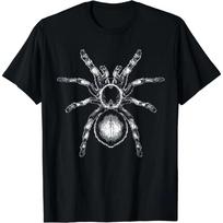 Horror Gothic Tarantula Huge Spider Halloween Costume Arachnophobia T-Shirt for unisex unisex Party Camping Outdoor Look Daily S įvairiaspalvis