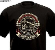 Chopper Custom Motorcycle Biker Rider Motorrad New Fashion unisex unisex'S T Shirt T Shirt Cotton unisex Short Sleeve T Shirts S įvairiaspalvis