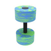 Floating Water Dumbbell for Aquatic Exercise Adult Yoga Fitness Equipment Lightweight Durable EVA Foam Material Suitable for Swimming Pool Training One Size