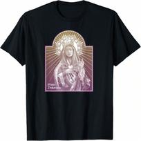 Mater Dolorosa Our Lady Of Sorrows Virgin Mary T-Shirt S įvairiaspalvis