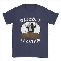 The Little Mole Krtek Beszolt Elastam unisex's T Shirts Cute Crazy Tee Shirt Short Sleeve Round Neck T-Shirt Cotton Gift Idea Tops S įvairiaspalvis