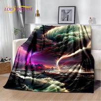 3D Natural ,Tornado, Cloud Soft Plush Blanket,Flannel Blanket Throw Blanket for Living Room Bedroom Bed Sofa Picnic Kids Office 75x90cm