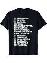 55 Burgers 55 Fries I Think You Should Leave T-Shirt S įvairiaspalvis
