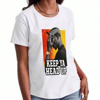 Trying To Offend Me, I'm A Dad Ladies Cotton T Shirt, Pure Cotton Premium Print, Durable And Longlasting, Casual And Fashionable Tee, Stateunisext Slo S įvairiaspalvis