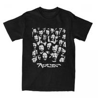Ambient Aphex Twin Music Tshirt For Unisex Women Cotton Top Tee Novelty Round Neck Short Sleeve S