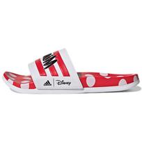 Disney x adidas Adilette Comfort šlepetės Minnie Mouse moteriški sportbačiai balti debesuotai balti spindulių raudoni GW1060 39