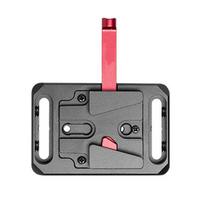 V-Mount Quick Installation Expansion Board Battery Hanging Buckle Board Camera Photography Accessories Quick Release raudona