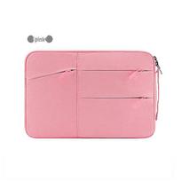 Multi-Pocket Laptop & Tablet Storage Bag for 13-15 Inch Devices 15.6 inches rožinė