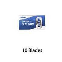 Double Edge Beard Hair Shaver Set Barber Men's Classic Beard Razor Shaver Stainless Steel Mens Household Trimmer Blades Box