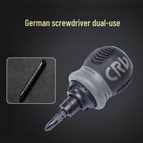 Versatile Ratchet Screwdriver Set with Impact Flat, Slotted, and Torx Heads.