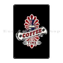 Retro vintage Italian coffee machine advertising Metal Garage Plaques Bar Club Rusty Personalized Tin Sign Poster 20x30cm
