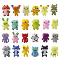 24pcs Fuggler Tooth Monster Series Action Figure Toys 4-5cm Funny Ugly Characters Collectible Model Status for Children Gift 4-5cm