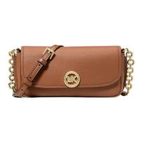 Michael Kors Nolita Gold Hardware Letter Engraved Leather Shoulder Crossbody Bag Small Women bags Brown 32S6GY5C5L-CUOIO Basic Set (Bag)