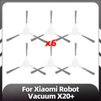 Suderinamas su Xiaomi X20+ Robot Vacuum Pagrindinis šoninis šepetys HEPA filtras Mop Pad Dulkių maišeliai Keičiamos atsarginės dalys Priedai