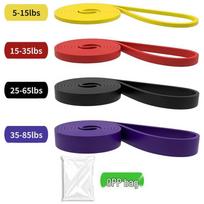 OEING 4-Piece TPE Resistance Band Set