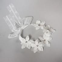 Cute Elastic Headband Flower Design Bow Shape Toddler Hair Bands Soft Newborn Size Headbands Hair Accessories balta
