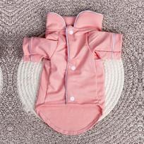 Small Dog Pajamas Chihuahua Pet Shirt Ropa Perro Jacket Puppy Costume Yorkshire Summer Clothes Dog Coat (Pink,XS（old）) rožinė