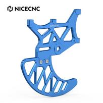 NICECNC For Surron light bee X Rear Brake Disc Guard Sprocket Caliper Protector For SUR-RON light bee S L1E For Segway X160 X260 mėlyna
