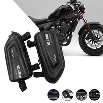 For REDEL250 CMX500 CMX300 CMX 300 500 CMX1100 motorcycle modified side bag waterproof triangle side bag hard shell bag