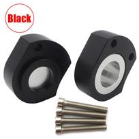 Handlebar Riser Spacer Kit For Kawasaki Ninja ZX-14R ZX14R ZX 14R ABS 06-2018 Ninja ZZR 1400 08-11 Handle Bar Riser Mount Clamp juoda