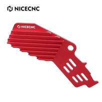 NICECNC For Beta RR 300 250 Enduro Racing 2013-2024 Xtrainer 300 2015-2024 RR 125 350 390 430 480 498 Rear Brake Caliper Cooler raudona