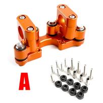 For CFMOTO CF MOTO 450MT MT450 MT 450 MT Accessories Handlebar Riser Clamp Mount Base Heightening Move Back Damping Stabilizer