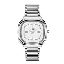 Gadi Waterproof Quartz Womens Watch With Minimalist Square Dial For Casual Daily Wear balta