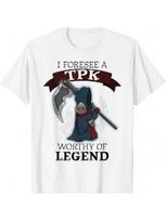 Grim Reaper RPG Campaign Party Gift T-Shirt S įvairiaspalvis