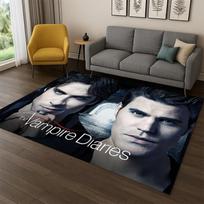 The Vampire Diaries Damon Salvatore Carpet Rug for Bedroom Living Room Sofa Playroom Doormat Home Decor,Kid Area Rug Non-slip 40x60cm