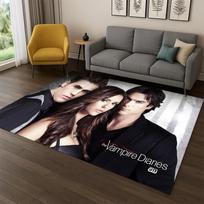 The Vampire Diaries Damon Salvatore Carpet Rug for Bedroom Living Room Sofa Playroom Doormat Home Decor,Kid Area Rug Non-slip 40x60cm